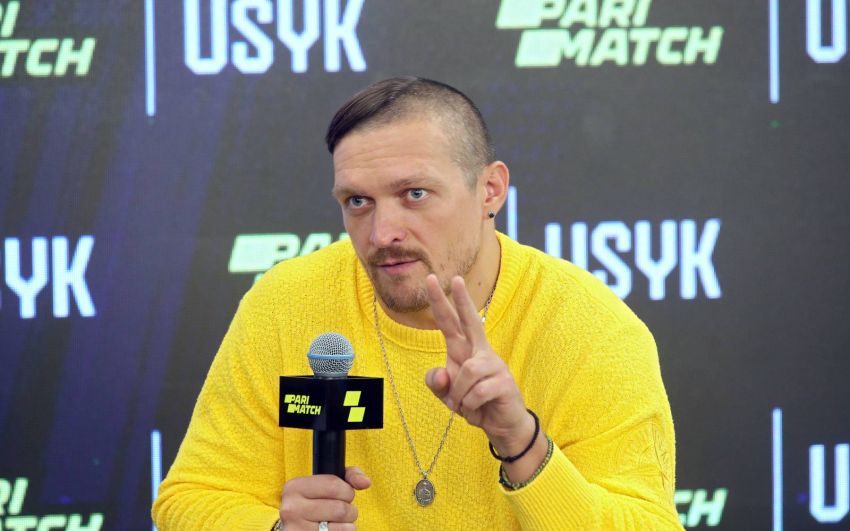 Олександр Усик розповів, чи планує він відвідати бій Ф'юрі - Нганну