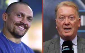 Олександр Усик відреагував на обіцянки Френка Воррена, що Даніель Дюбуа його нокаутує