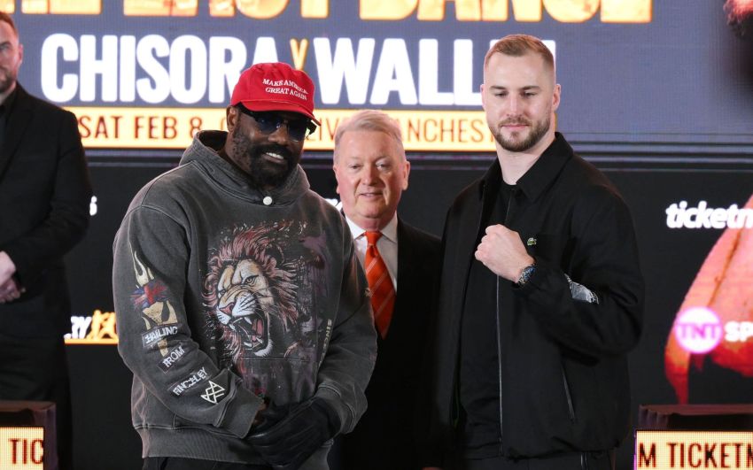 Промоутер оголосив бій Чісора - Валлін елімінатором на титул IBF