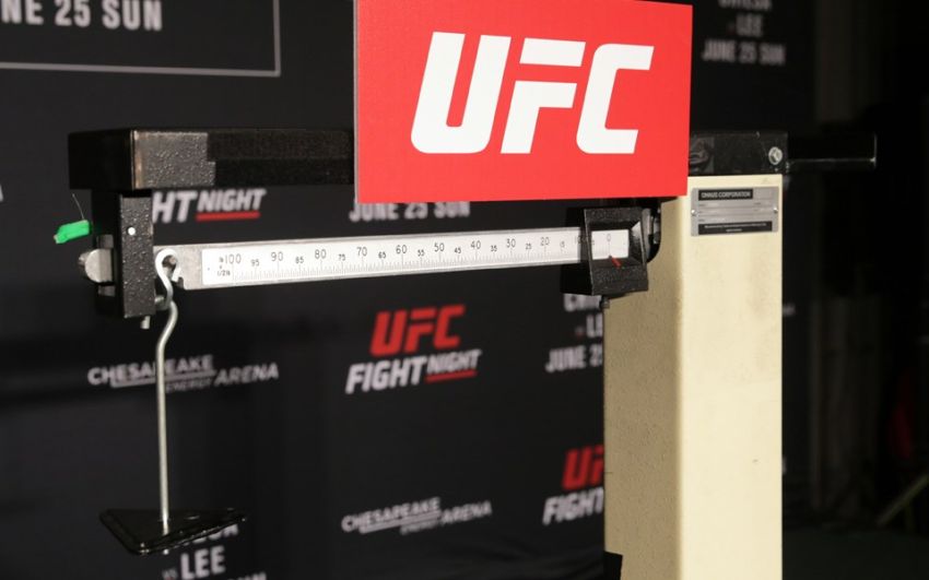 Результати зважування UFC Fight Night 231
