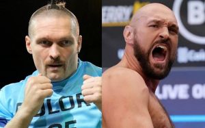 Олександр Усик звернувся до Ф'юрі перед боєм із Дюбуа: "Побачимося пізніше, "Циганська королева"