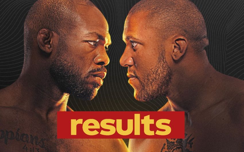 Результати турніру UFC 285