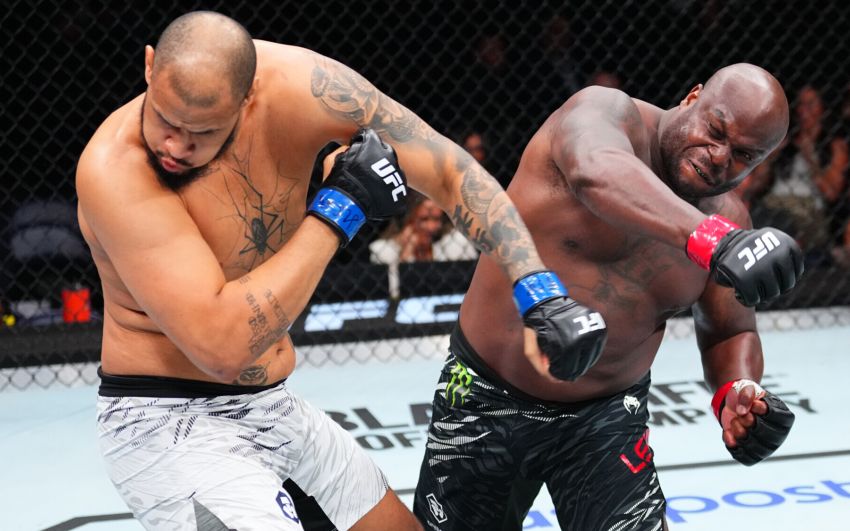 Відео бою Деррік Льюїс - Таллісон Тейшейра UFC on ESPN 70