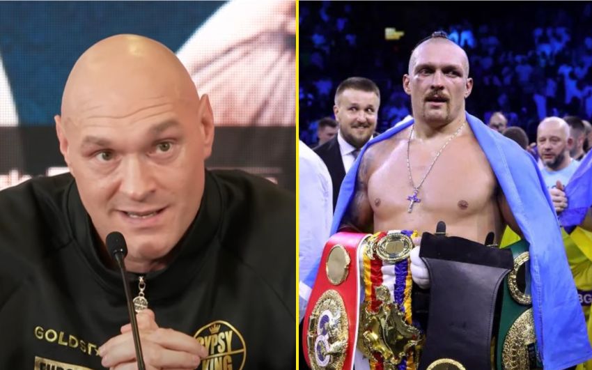 "Це не тема для обговорення": Олександра Красюк висловився про можливу відмову Усика від реваншу з Ф'юрі на користь Джошуа