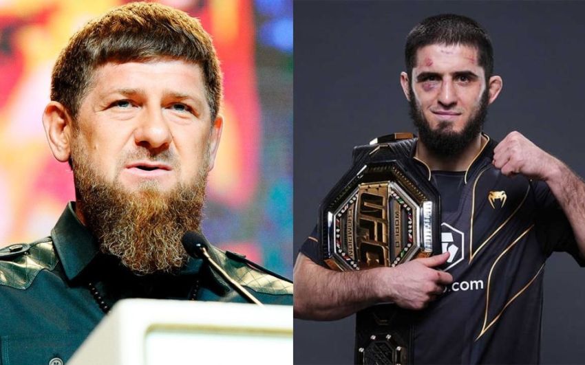 Кадиров привітав Махачева з перемогою над Волкановскі: "Поставив жирну крапку в протистоянні"