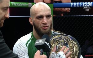 Відео бою Мовлід Хайбулаєв - Кріс Вейд PFL 10 2021: Championships