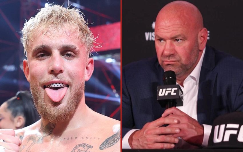 Джейк Пол жорстко відповів голові UFC: "Дана може відсмоктати мені ч**н!"