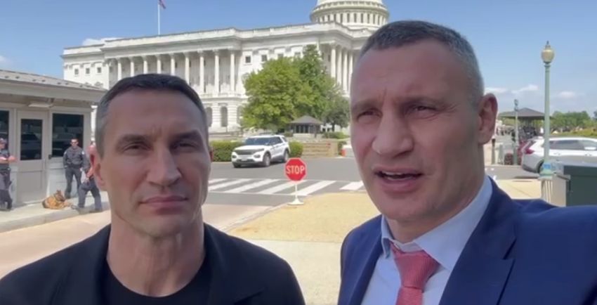 "Антипутінська коаліція має посилити допомогу Україні". Віталій та Володимир Клички перебувають у США з робочою поїздкою