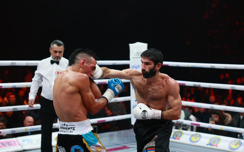 Арам Фаніян не без проблем захистив титул WBO Global в бою з Ніколосом Харою