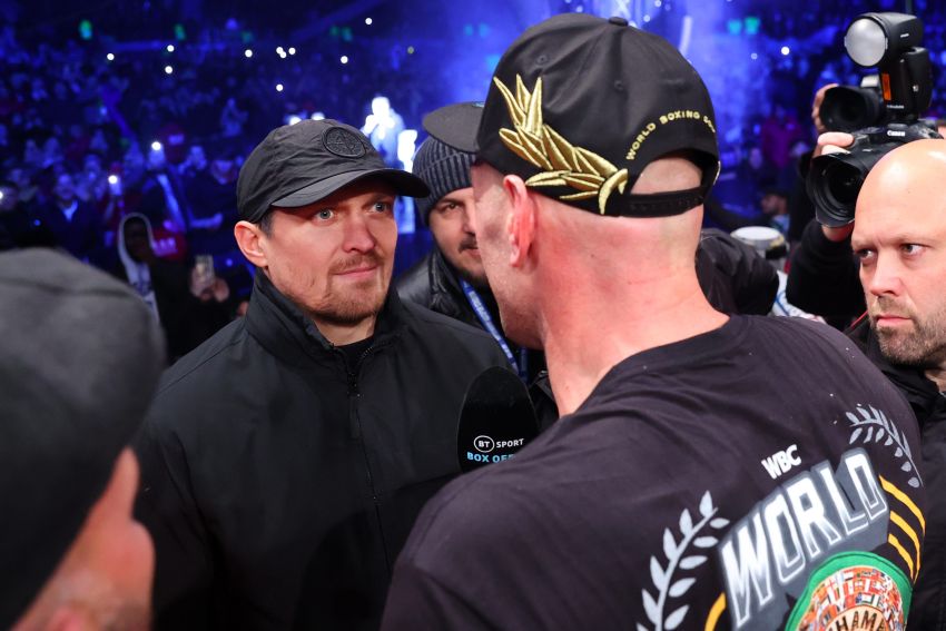 Олександр Усик - про трешток Ф'юрі: "Я люблю цю неймовірну людину"