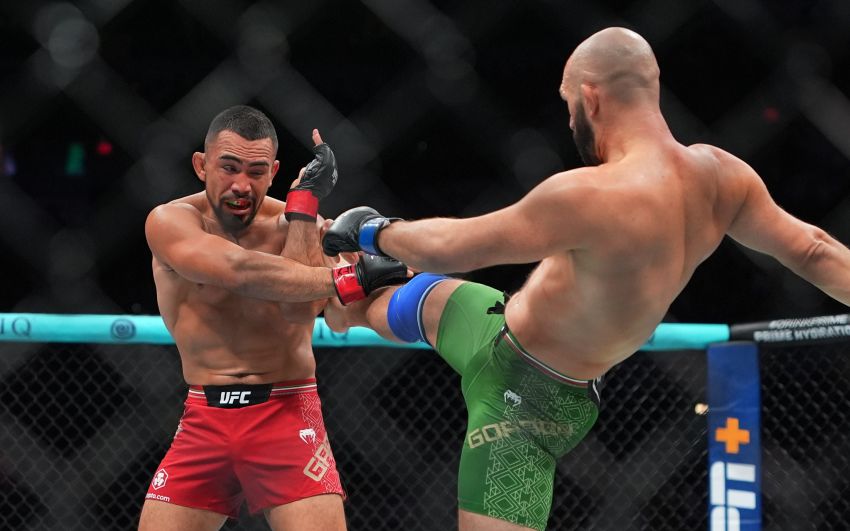 Відео бою Рафа Гарсія - Джаред Гордон UFC Fight Night 259