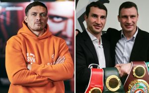 Олександр Усик розповів про спілкування з братами Кличками: "Віталій Володимирович як старший брат"