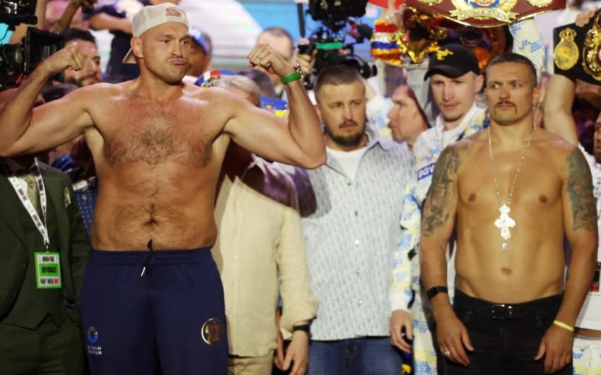 Едді Гірн іронічно прокоментував помилку Майкла Баффера під час оголошення ваги Усика перед боєм із Ф'юрі