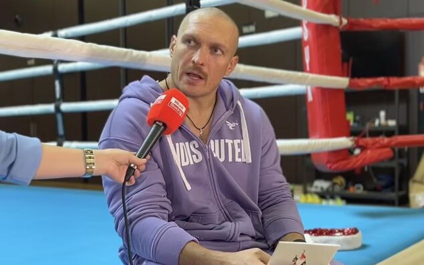Олександр Усик відповів, чи нокаутує він Ф'юрі в реванші, якщо з'явиться така можливість