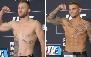 Зважування UFC 291: Гетжі переважив Пор'є