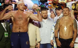 Едді Гірн іронічно прокоментував помилку Майкла Баффера під час оголошення ваги Усика перед боєм із Ф'юрі
