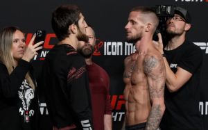 Відео бою Тагір Уланбеков - Натан Манесс UFC Fight Night 214
