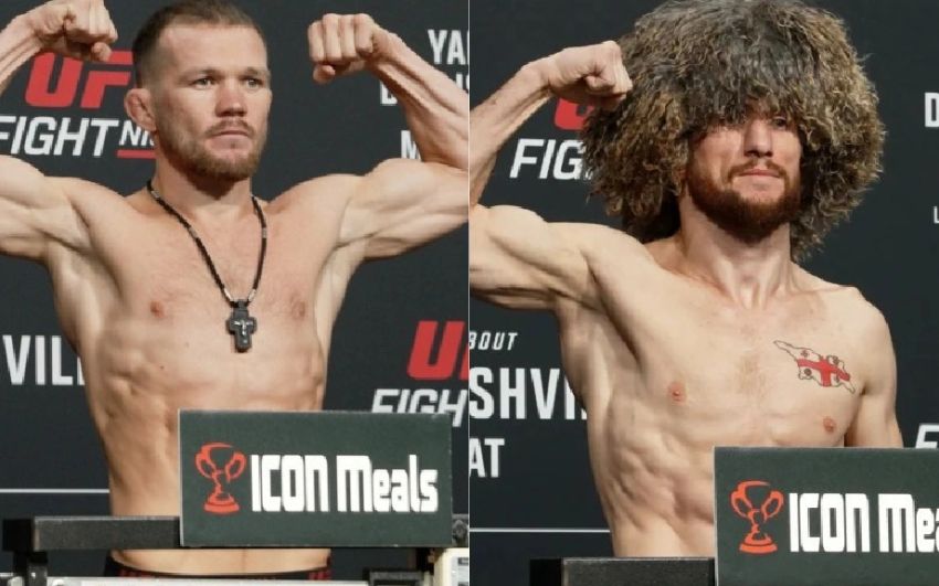 Зважування UFC Fight Night 221: Ян важчий за Двалішвілі, двоє бійців не зробили вагу