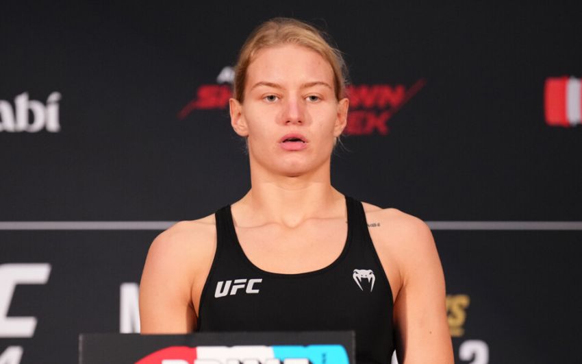 Дудакова розповіла, коли може провести наступний бій у UFC