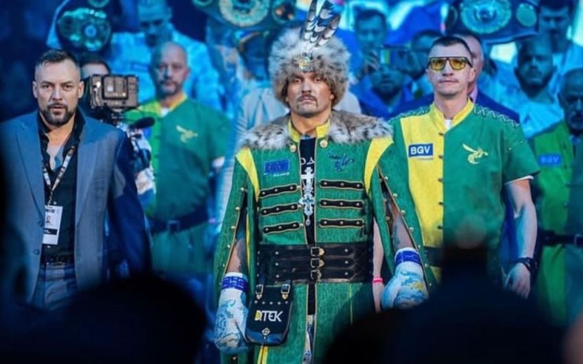 Олександр Усик пояснив, чому він не слухає музику перед виходом на бій