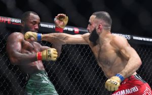 Відео бою Белала Мухаммад - Леон Едвардс UFC 304