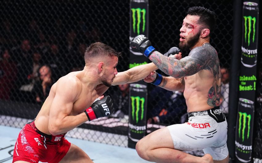 Відео бою Натаніель Вуд - Даніель Пінеда UFC 304