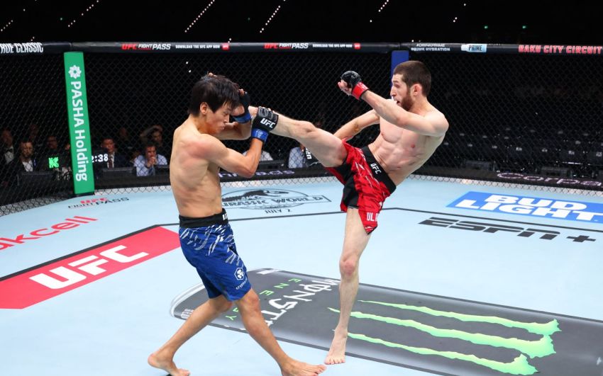 Відео бою Тагір Уланбеков - Азат Максум UFC on ABC 8