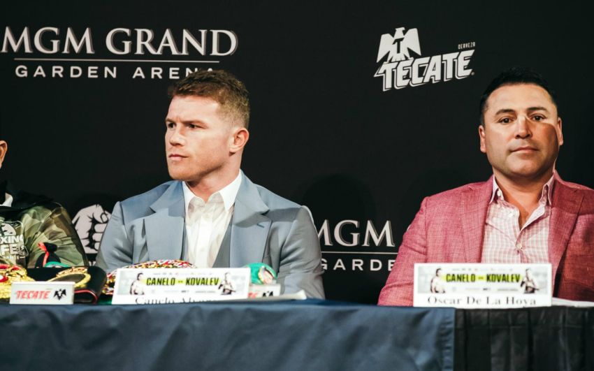 Генеральний директор Matchroom Boxing відповів Оскару Де Ла Хойї щодо критики на адресу Канело