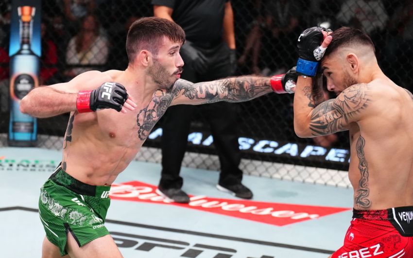 Відео бою Алекс Перес - Матеус Ніколау UFC on ESPN 55