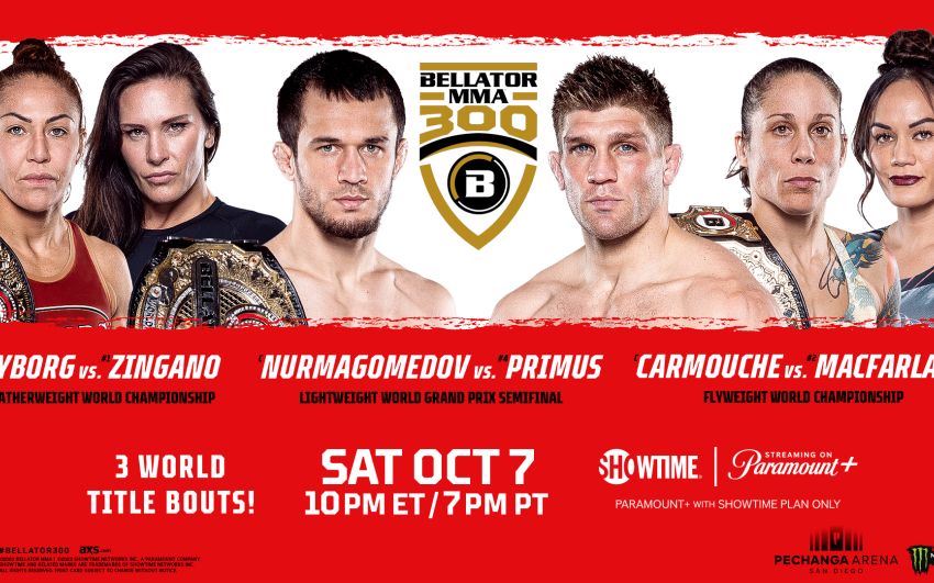 Пряма трансляція Bellator 300