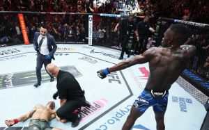 Ісраель Адесанья брутально вирубав Алекса Перейру в реванші на UFC 287