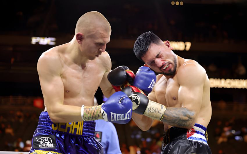 Сергій Богачук впевнено перебив Браяна Мендосу, завоювавши титул WBC