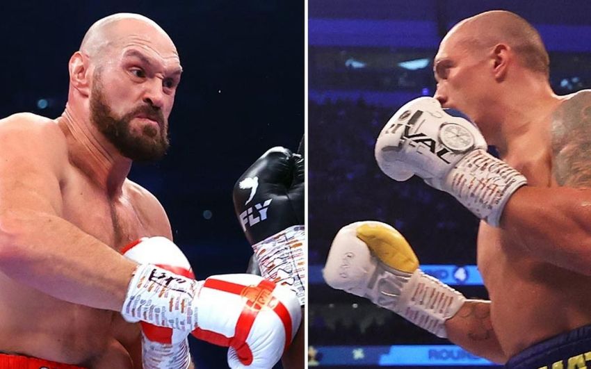 Олександр Усик збирається піднятися до Ф'юрі в ринг після бою з Чісорою