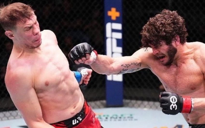Максим Гришин поступився бразильцеві Лінсу на турнірі UFC on ESPN 45
