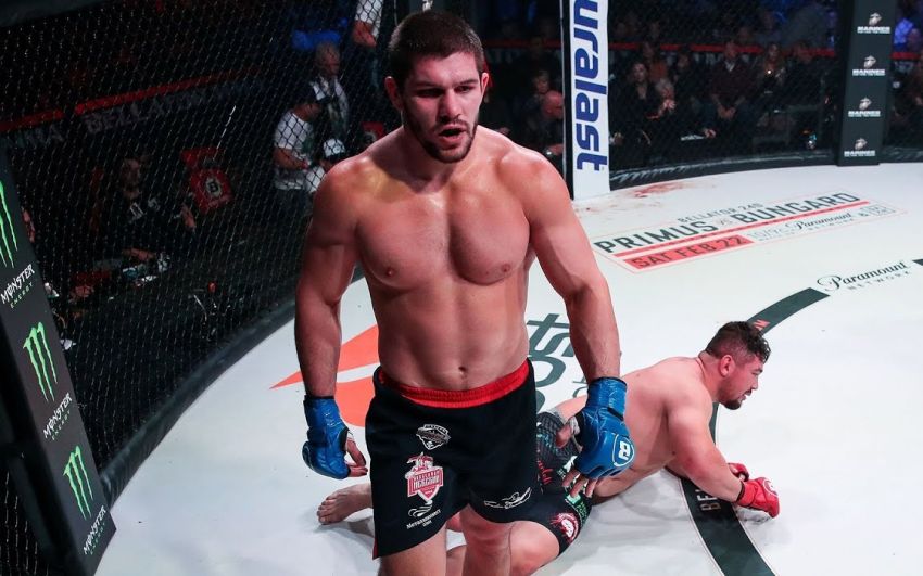 Відео бою Валентин Молдавський - Стів Моурі Bellator 284