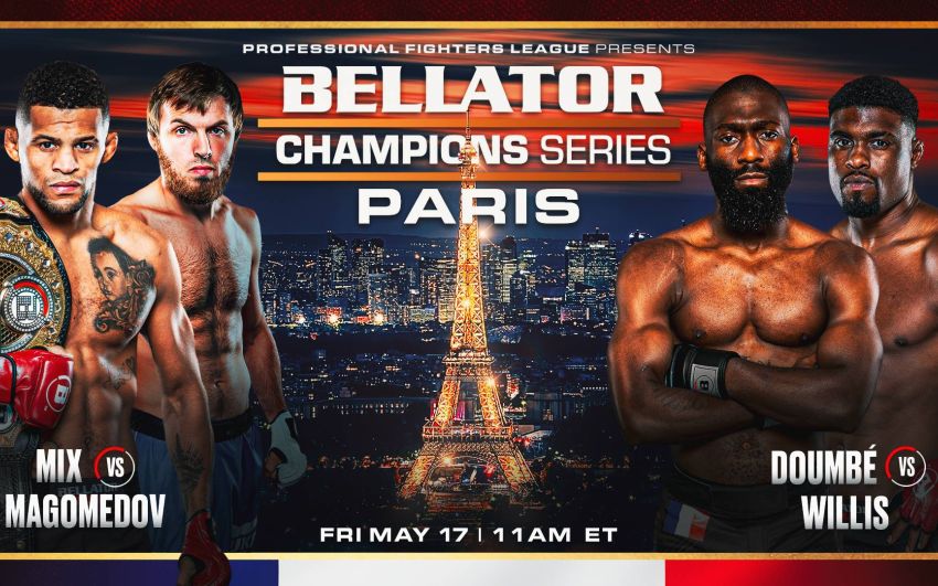 Пряма трансляція Bellator Champions Series: Paris