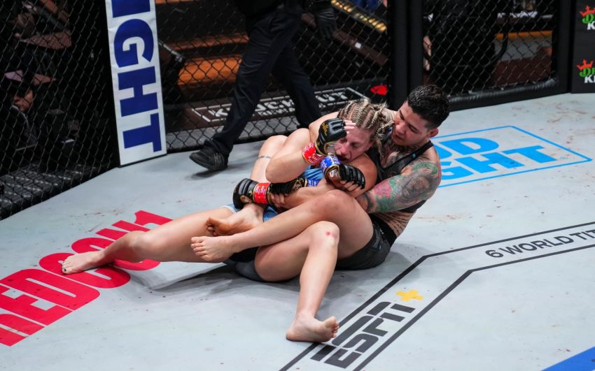 Відео бою Кайла Гаррісон - Лариса Пачеко 3 PFL 10