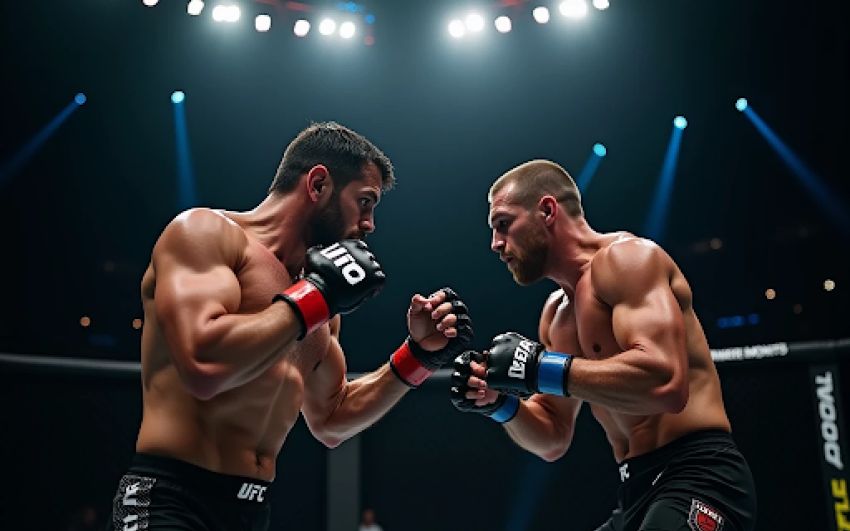 Статистика ударної активності в титульних боях UFC