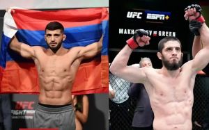 Хабіб Нурмагомедов опублікував постер бою Махачев - Царукян 2