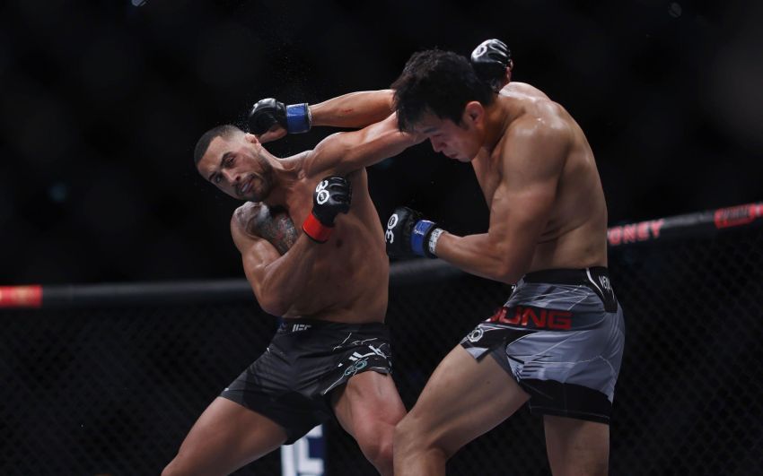Відео бою Чон Да Ун - Карлос Ульберг UFC 293