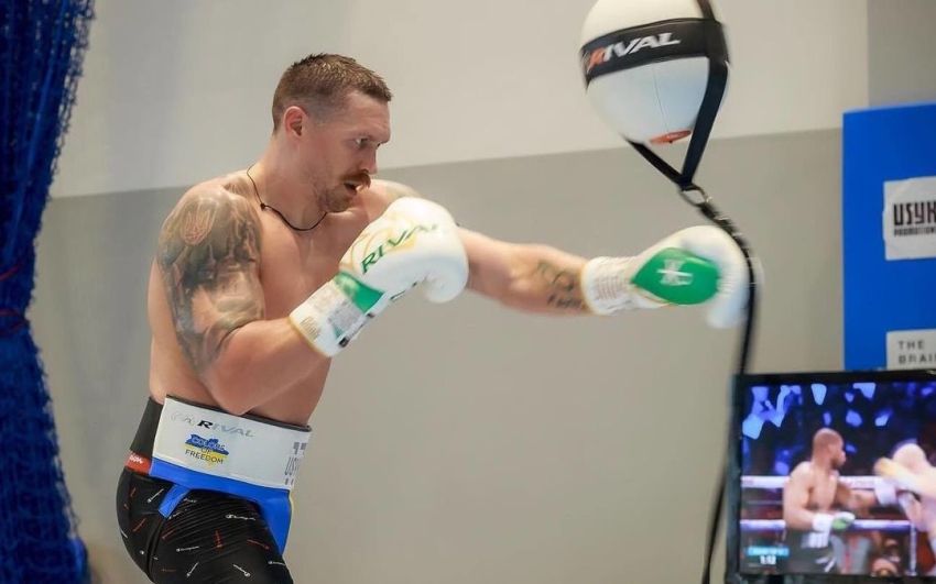 Олександр Усик відповів на виклик Дюбуа: "Якщо виграєш - будь ласка"