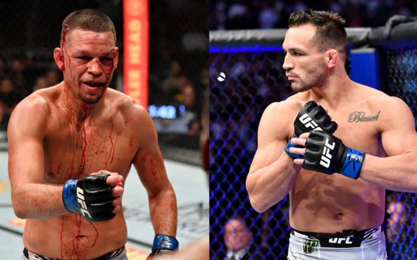 Майкл Чендлер відреагував на бажання Нейта Діаса провести бій на UFC 300: "Я б зламав тобі щелепу"