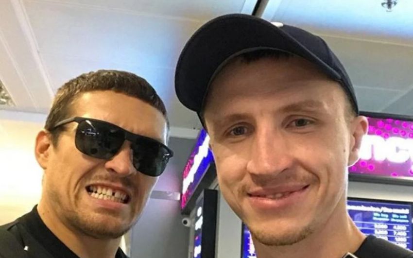 "Приблизної дати, коли Олександр боксуватиме, ще немає". Лапін розповів про наступний бій Усика