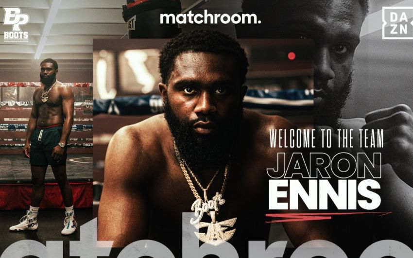 Джарон Енніс підписав контракт із Matchroom та Едді Гірном