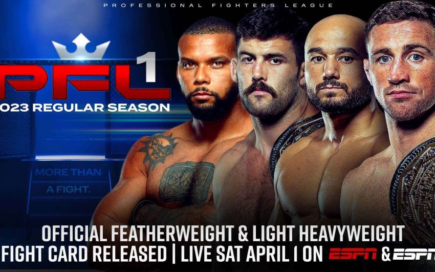 Пряма трансляція PFL 1: 2023 Regular Season