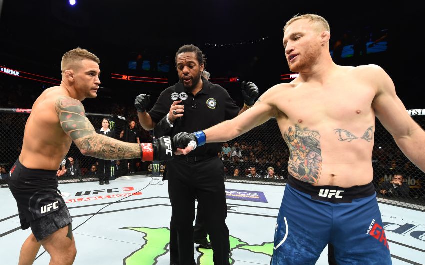 Реванш Дастіна Пор'є і Джастіна Гетжі очолить турнір UFC 291