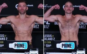 Результати зважування UFC 312: Дрікус дю Плессі - Шон Стрікленд 2