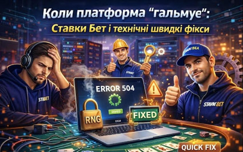 Коли платформа “гальмує”: Ставки Бет і технічні швидкі фікси