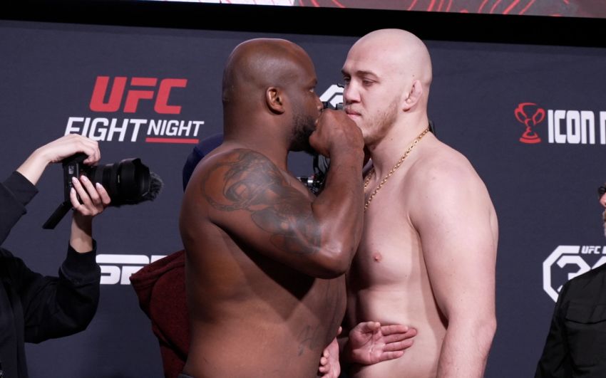 Результати зважування UFC Fight Night 218
