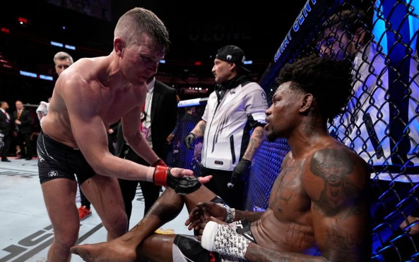 Слова Кевіна Голланда після поразки в бою зі Стівеном Томпсоном на UFC on ESPN 42